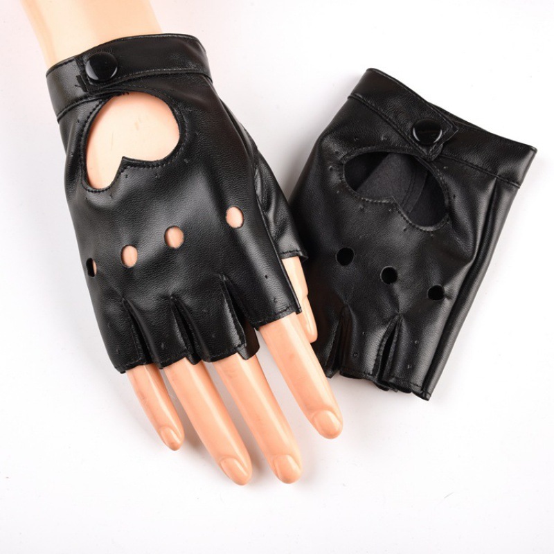 Picture of Cross-border wholesale half-finger gloves European and American women DS heart half-finger gloves stage nightclub pole dance performance gloves