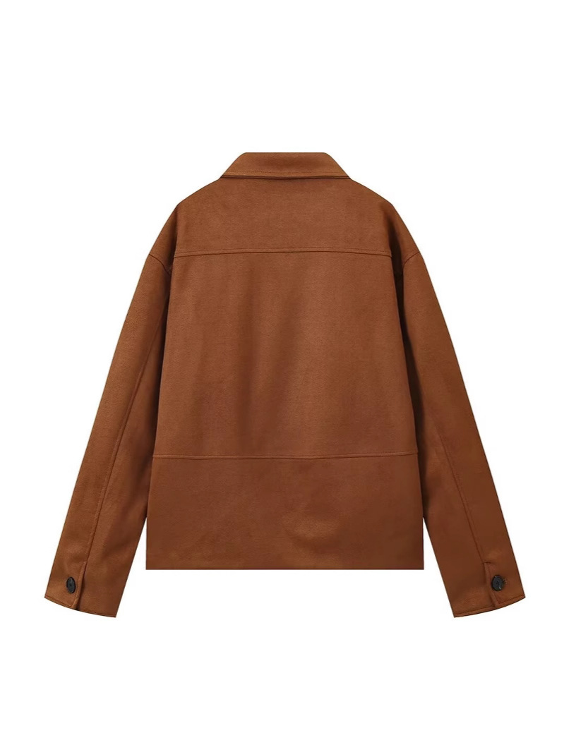 Picture of Cross-border foreign trade AliExpress explosions new foreign trade women's wholesale ZR in stock lapel jacket long sleeve jacket