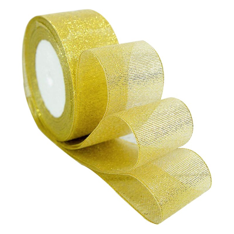 Gold and Silver Onions with Baking Cake Gift Box Handmade Packaging Materials Gift Paper Box Holiday Ribbon Decoration Ribbon Color Strip