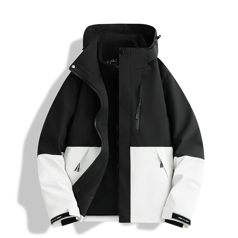 Picture of 2025 New Men's Graphene Liner Rush Clothes Three-in-One Removable Warm fleece-lined Thickened Women's Mountaineering Clothes Trendy