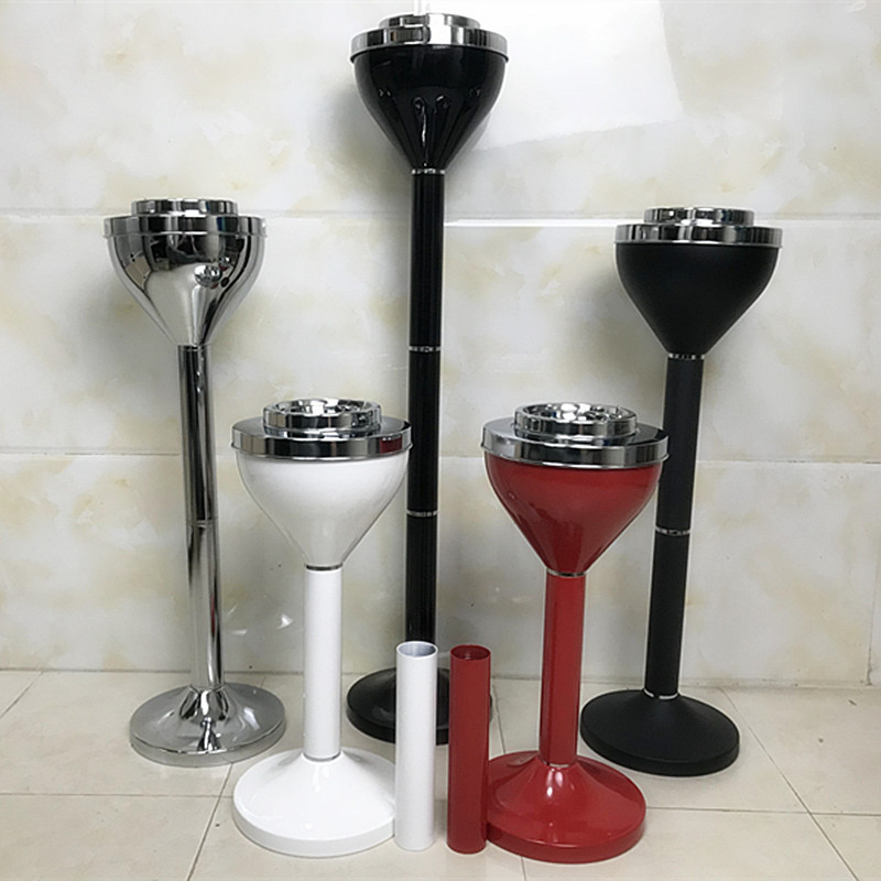 Picture of Floor-standing toilet ashtray vertical with lid creative personality fashion elevator ktv toilet living room ashtray