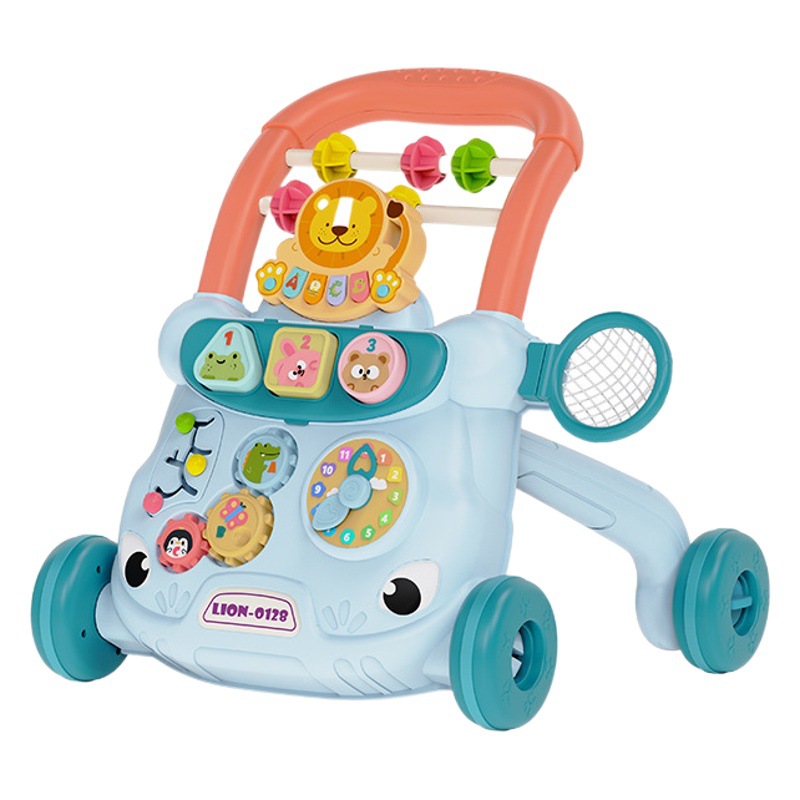 Baby toddler stroller anti-rollover baby walking aid 6-18 months 9 Walker trolley toy 1 year old