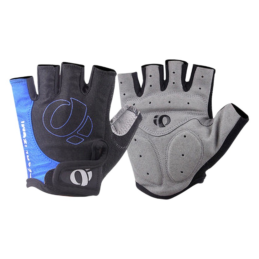 Wholesale cycling gloves half finger [high elastic fabric] summer outdoor sports short finger silicone gloves