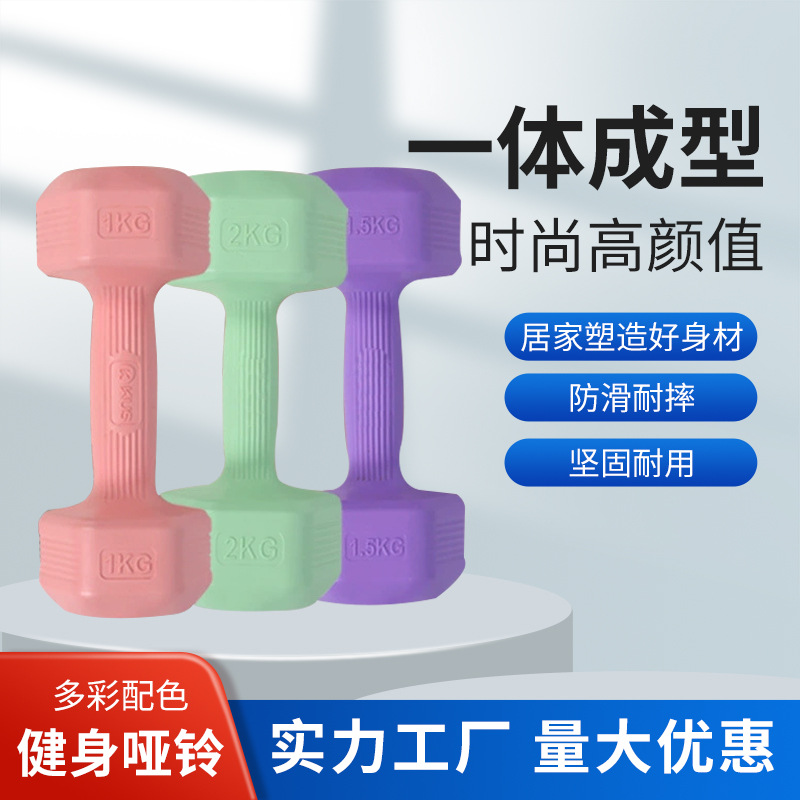 Dumbbell Women's Fitness Equipment Home Kidsren's Kettlebell Slim Arm Yoga Arm Muscle Training Dumbbell Men's Dumbbell Set