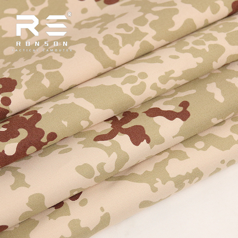 Picture of JSDF Japan Self-Defense Force Jungle Camouflage 1000D Empty Silk Polyester Tailable Waterproof High Strength Oxford Cloth