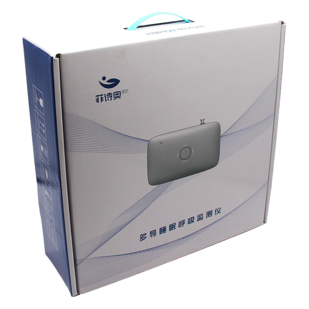 Electronic products corrugated color box black card paper box industrial large carton folding packaging box double-sided aircraft box color printing