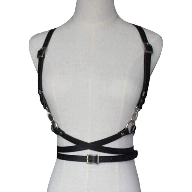 Adult Black Patent Leather European and American Princess Series Belt, Cross-Border Style, Suitable for Casual Wear and Punk Style