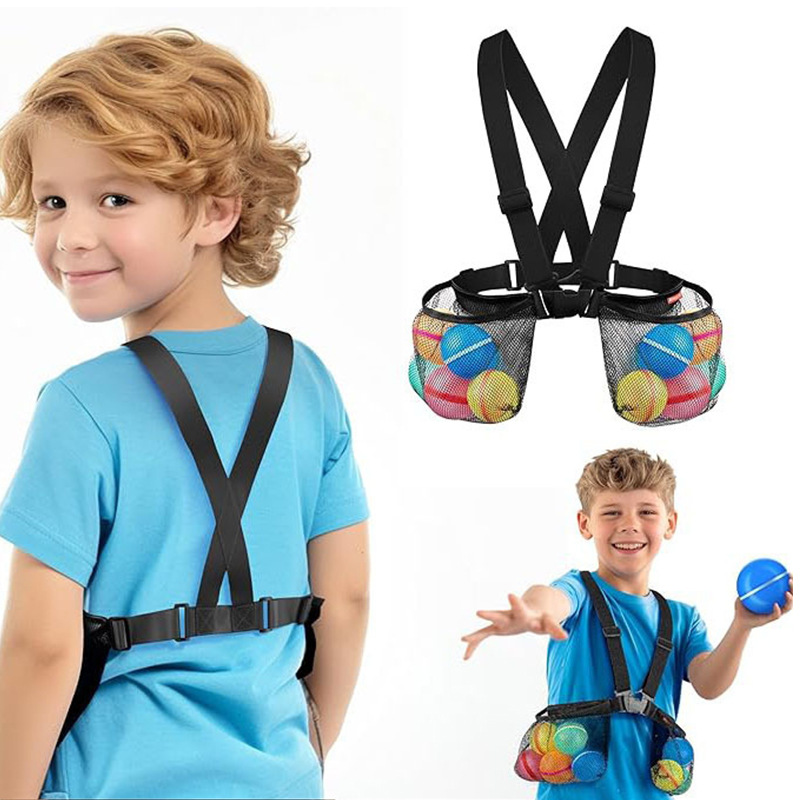 Picture of Cross-border New Products Summer Children's Swimming Pool Toy Water Sapa Tactical Equipment Water Polo Jacket Strap Storage Mesh Bag