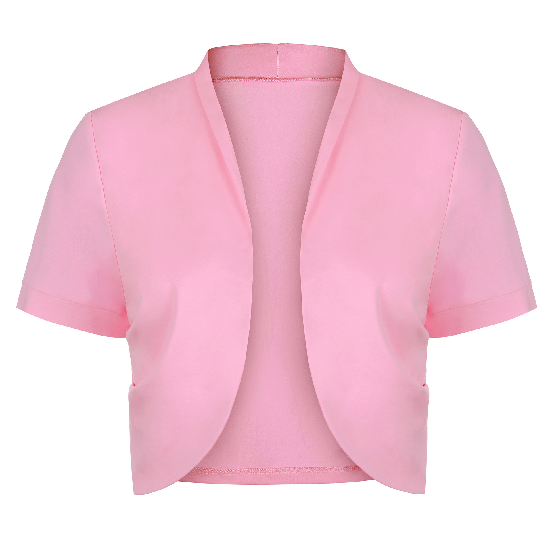 Big Sale Korean Style Summer Short-Sleeved Outer Shawl Women's Thin Short Jacket Cardigan Large Size Waistcoat Air-Conditioned Shirt