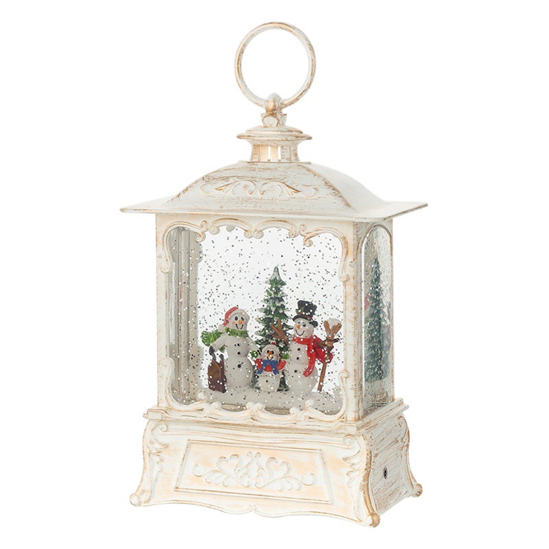 Christmas decorations Christmas crystal ball music box decoration Christmas holiday lamp crystal lamp Christmas gift for the elderly