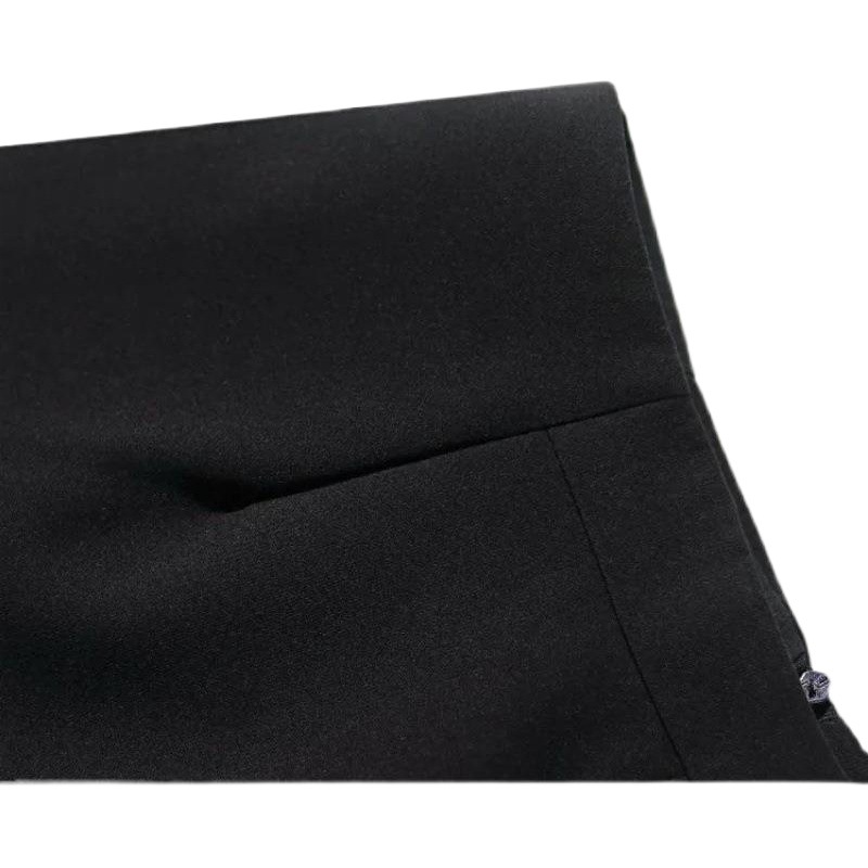 Chiffon Shorts Women's Spring and Autumn 2022 New Fashionable High Waist A- line Pants Black Slimming Wide Loose Summer Thin Wide Leg Pants
