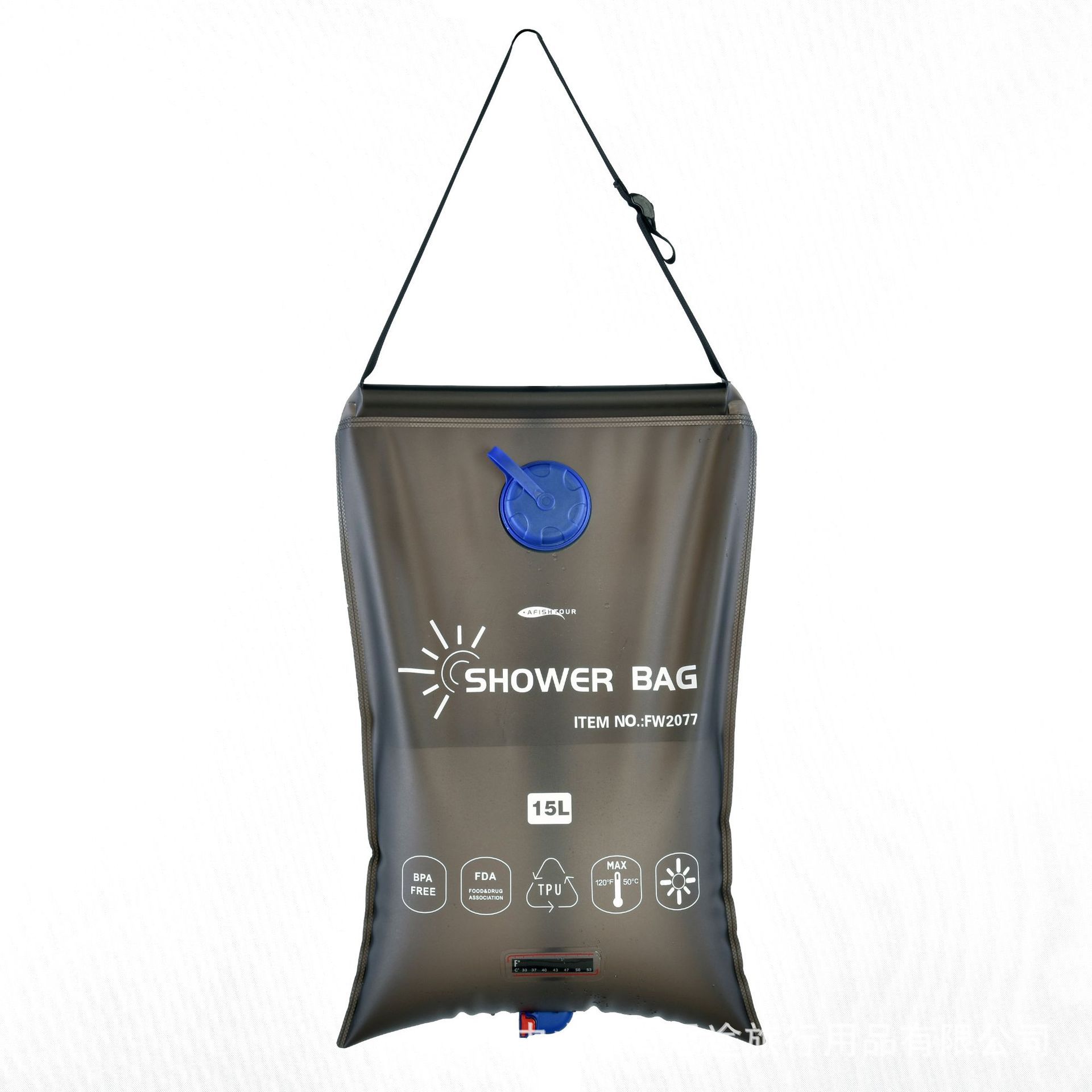 Picture of Amazon Hot Selling Outdoor Camping Shower Bag Water Storage Bag Solar Bath Bag Portable Storage Shower