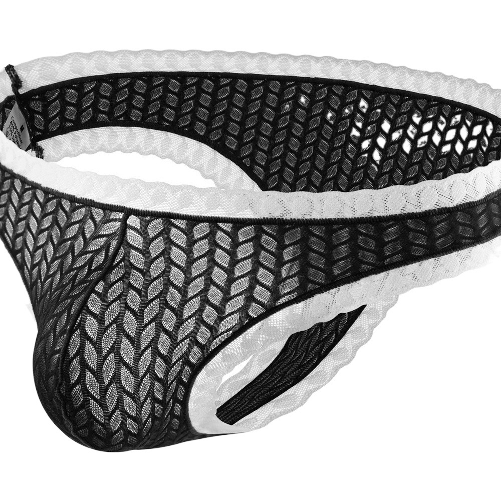 Zhongshan men's sexy sexy thong men's high elastic low waist men's underwear men's sexy thong B883