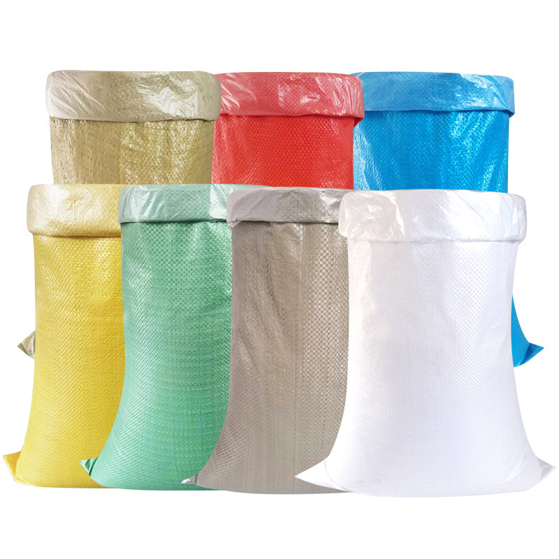 Waterproof Woven Bag with Inner Lining, Double-Layer Snakeskin Bag for Express Delivery, Clothing Packing Bag, Storage Tote, Thickened