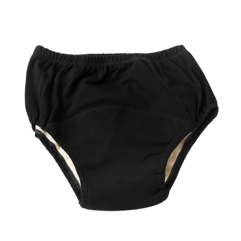 Adult Diaper Underwear for Men and Women, Pure Cotton Breathable and Moisture-Proof Bed Manufacturer Direct Supply for the Elderly Incontinence Care Washable Briefs