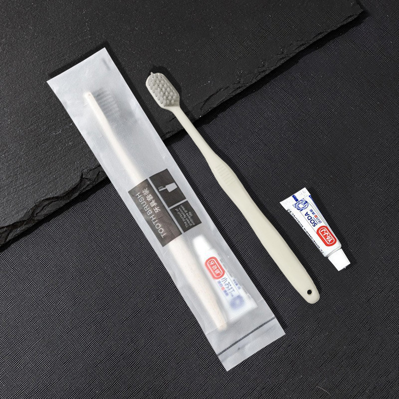 Picture of Hotel Special Hotel Toiletries Set Comb Disposable Toothbrush with Toothpaste Soft Hair Homestay Wholesale Customization