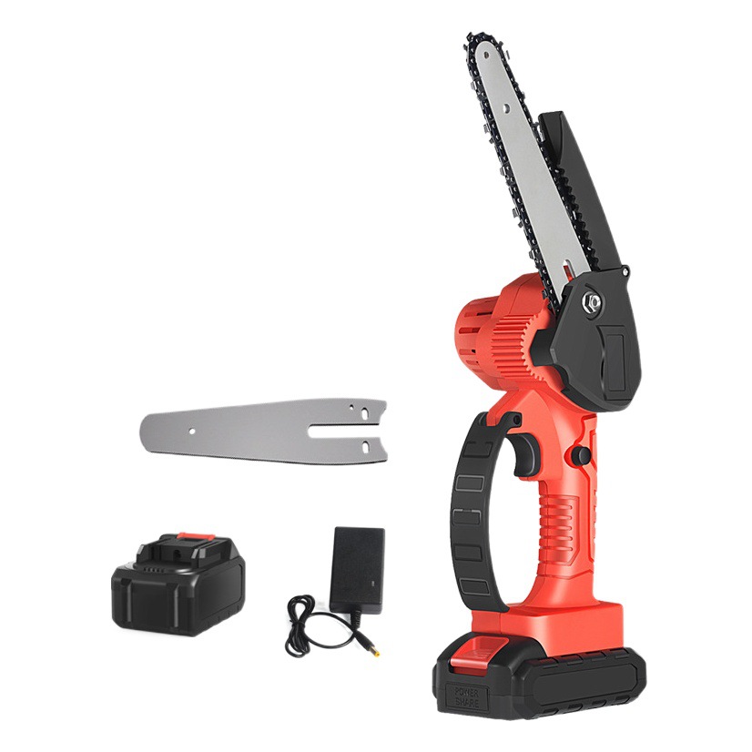 Brushless electric chain saw 4 inch 6 inch 6 inch 12 inch rechargeable brushless electric saw handheld saw household logging single hand saw