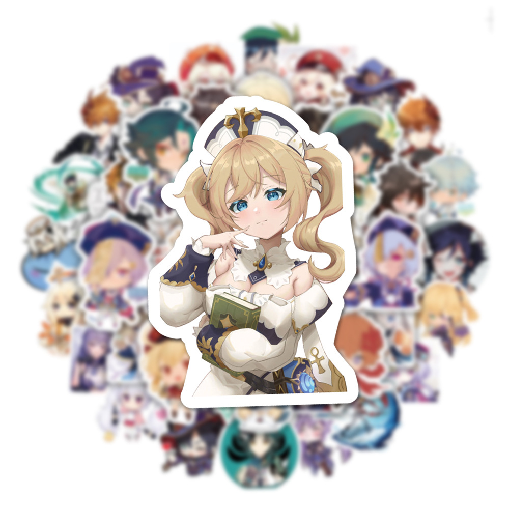 Picture of 50 New Original God graffiti stickers electric car bicycle water cup computer notebook electric car stickers stickers