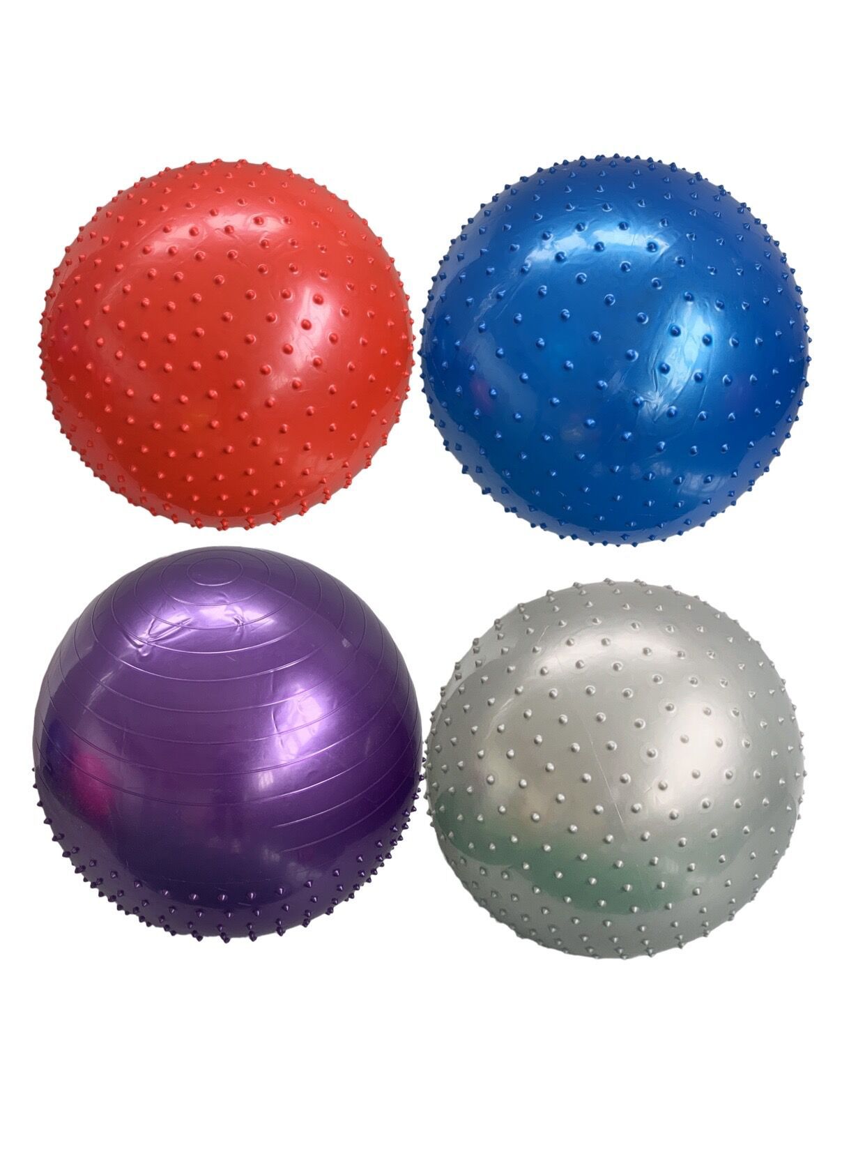 Pvc Yoga Ball Thickeneded Explosion-Proof Kidsren's Sensory Training Dragon Ball Particles Pregnant Women Delivery Massage Balance Ball