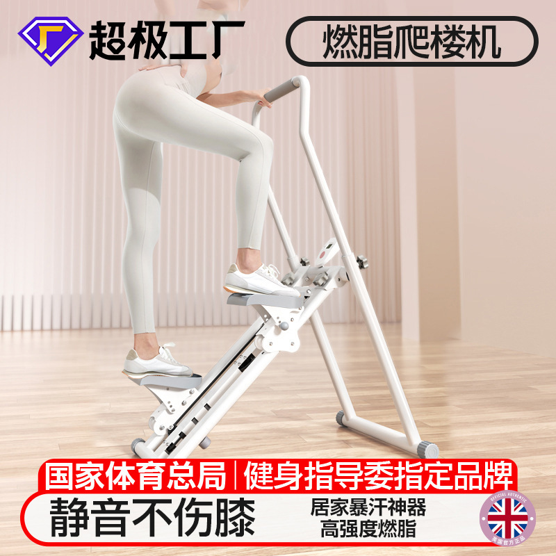 Stair Climbing Machine, Multi-Functional Stepper, Fitness Home Climbing Machine, Sports Equipment, Stair Machine, Indoor Step, Foldable