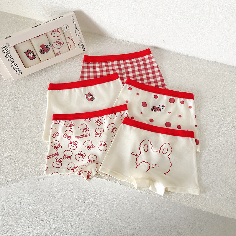 Picture of MIMO MIMO children's underwear girls' boxer shorts boys' baby cute boxer shorts cartoon INS style wholesale