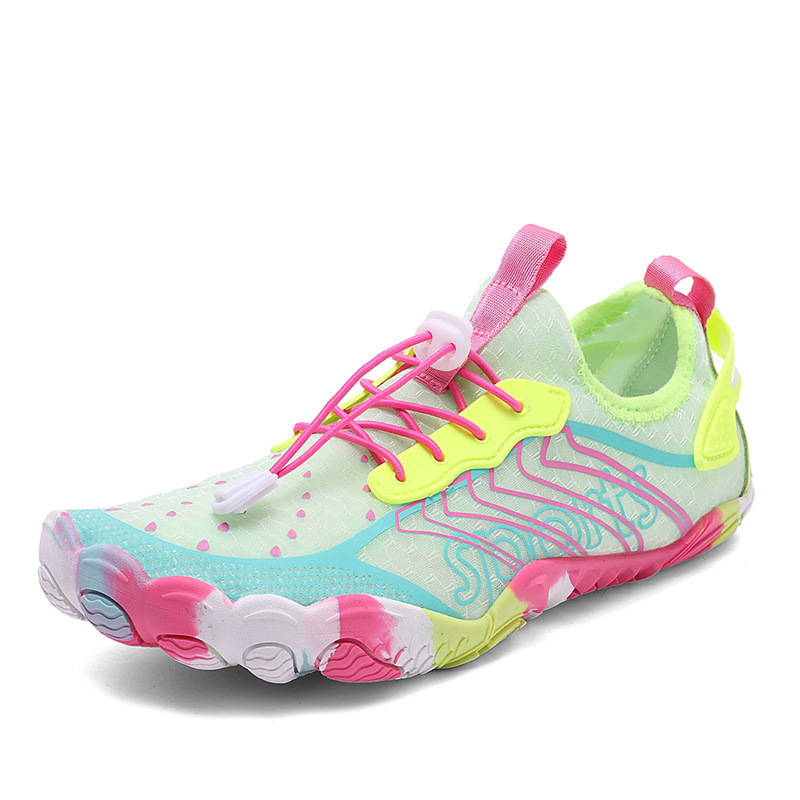 Picture of Colorful New Beach Shoes for Women, Wading Shoes for Men, Swimming Shoes for Couples, Quick-Drying Breathable River Tracing Shoes, Hiking Shoes for Adults