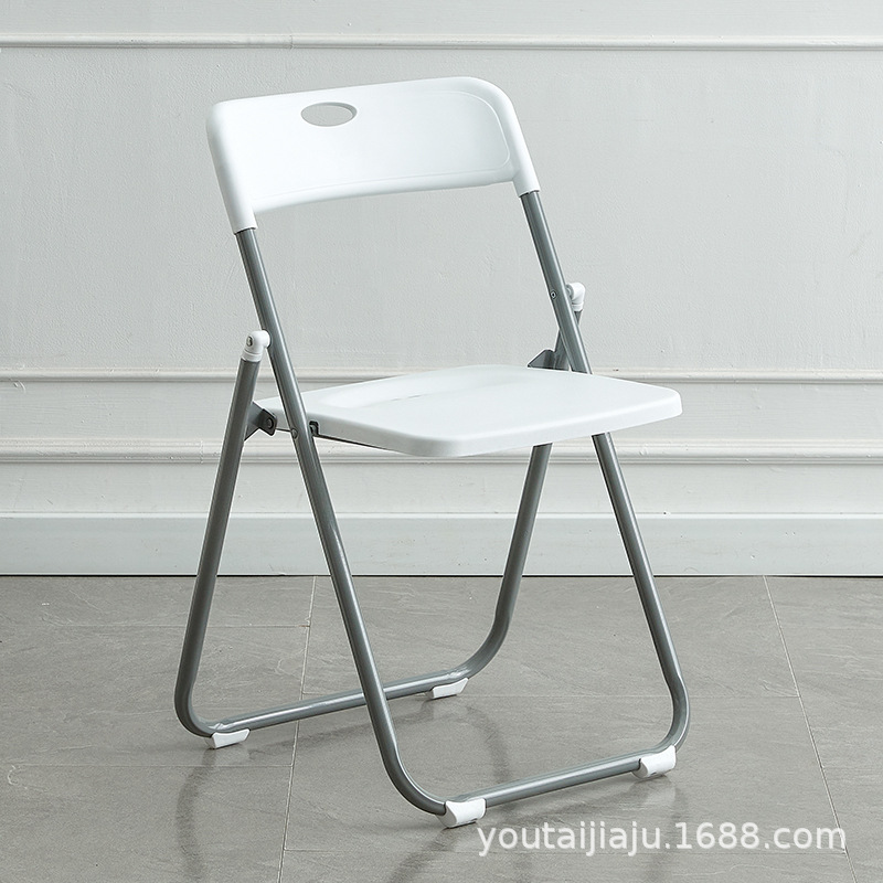 Picture of Folding chair back chair household dining chair portable chair plastic dining chair training chair conference chair staff chair