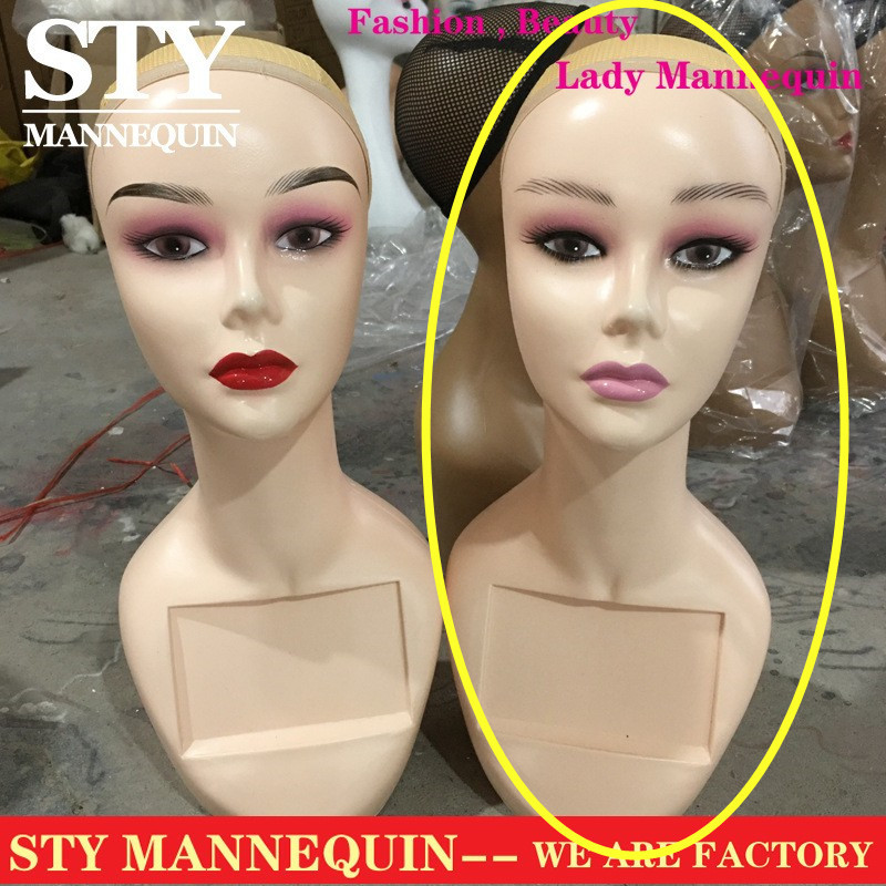 Picture of STY head model export best-selling dummy head model fashion female wig head model head model window display model head model
