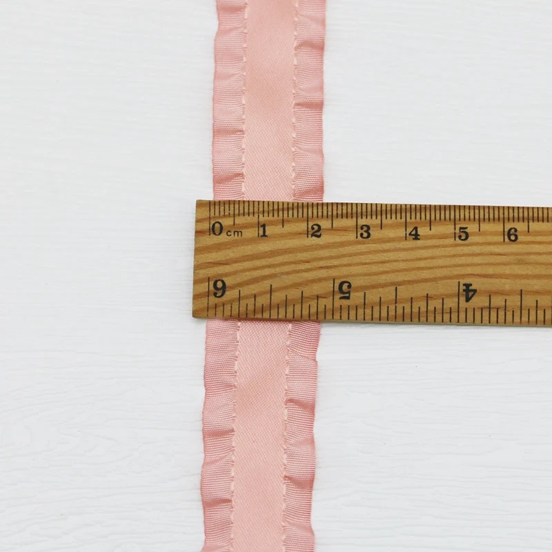 Picture of 2.2cm Skirt Ribbon Wrinkle Ribbon Ribbon Ribbon Flower Wedding Gift Packaging Ribbon 4.5 m/Roll