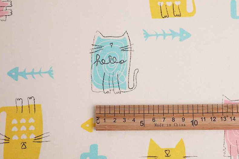 Picture of Combed Cotton Printed Cloth Cotton Wool Printed Knitted Double-sided Cloth Autumn and Winter Climbing Clothes Pajamas Baby Fabric