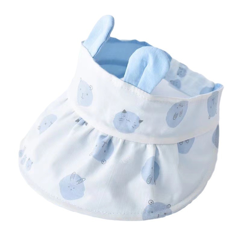 Picture of Baby hat summer thin sun hat cute super cute baby sun protection sun hat empty top hat men and women baby hat