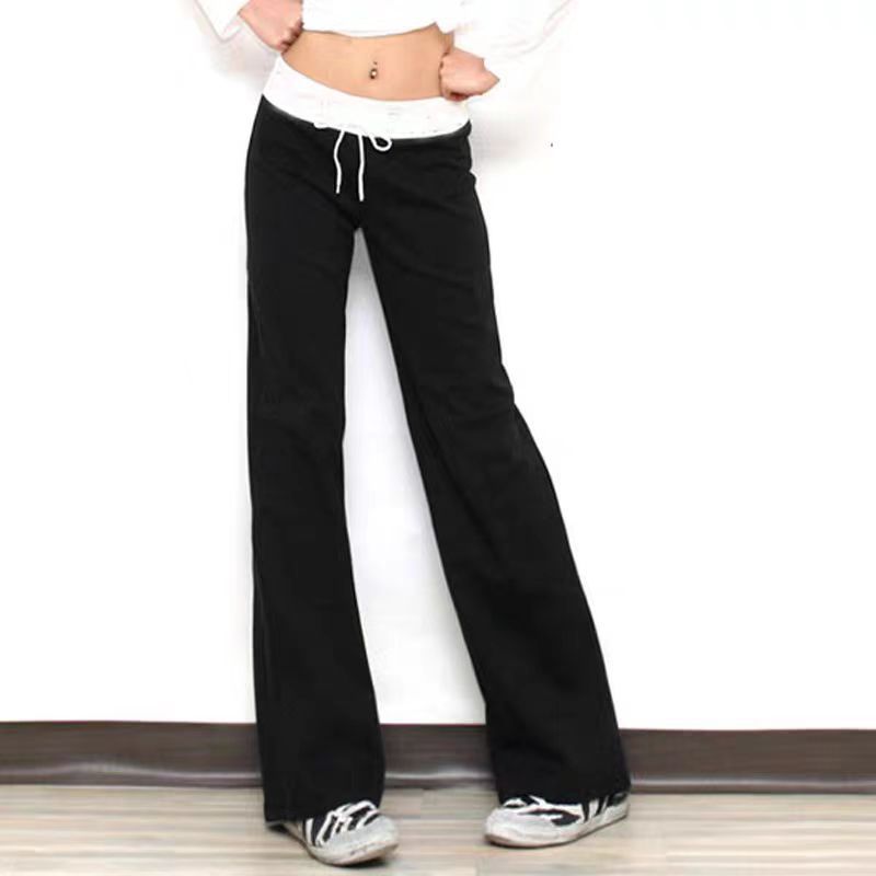 Summer Lycra Cotton Pajama Pants Women's Yoga Pants Square Dance Clothes Jumping Pants Fitness Pants Performance Clothes Practice Pants