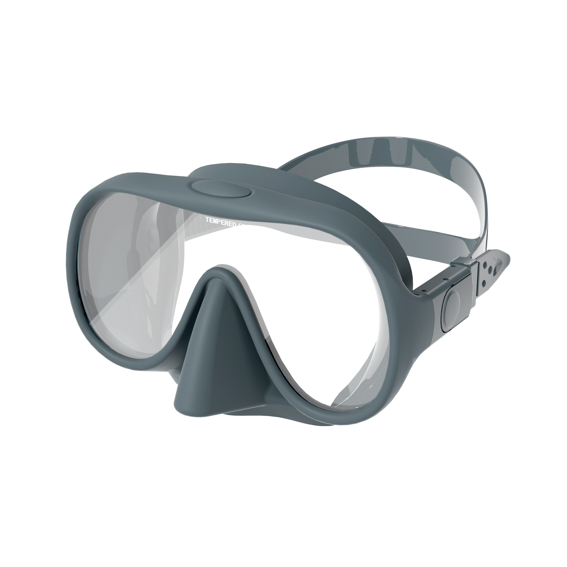 Picture of Manufacturers in stock large frame anti-fog diving mask scratch-resistant single lens liquid silicone edge diving goggles can cross border