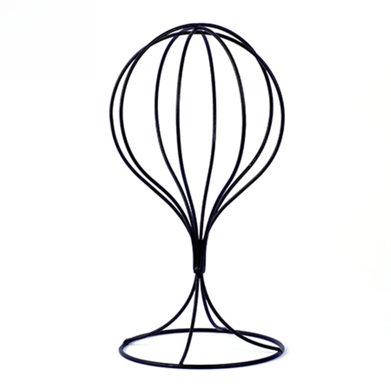 Iron Hat Display Rack Hat Holder Hat Rack Display Clothing Store Support Rack Storage Rack Hanging Hat Rack Black