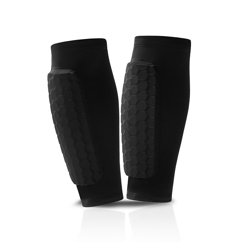 Picture of Honeycomb Anti-collision Outdoor Sports Leg Cover Universal Football Leg Socks Breathable Anti-collision Leg Cover Men's Running Wholesale