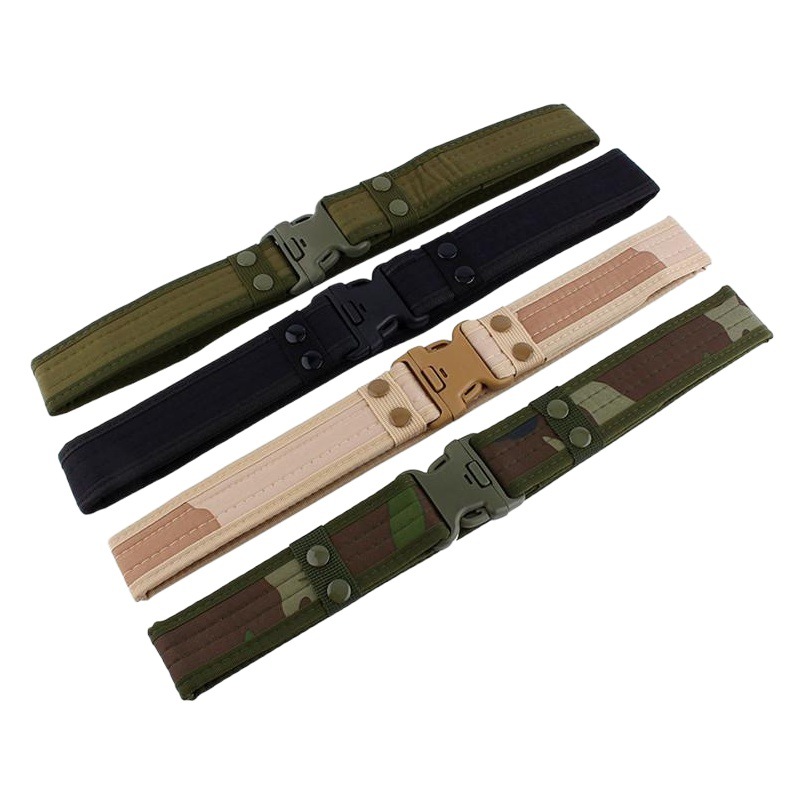 Outdoor belt tactical belt EVA sponge outdoor belt Oxford cloth men's canvas belt military fans tactical belt