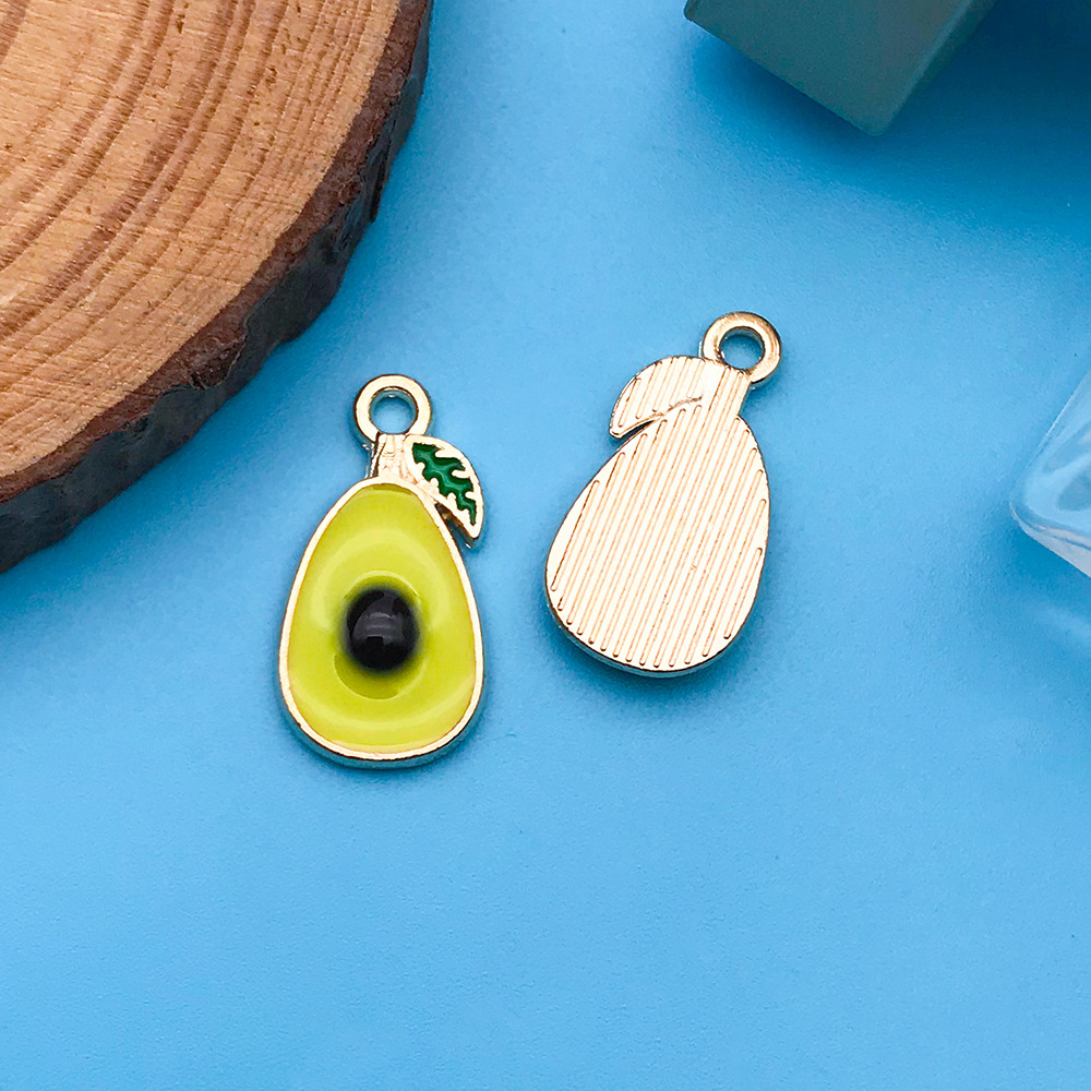 Picture of Mix 30 Color Cartoon Creative Drop Oil Jewelry Zinc Alloy Pendant DIY Earrings Necklace Pendant Jewelry Accessories
