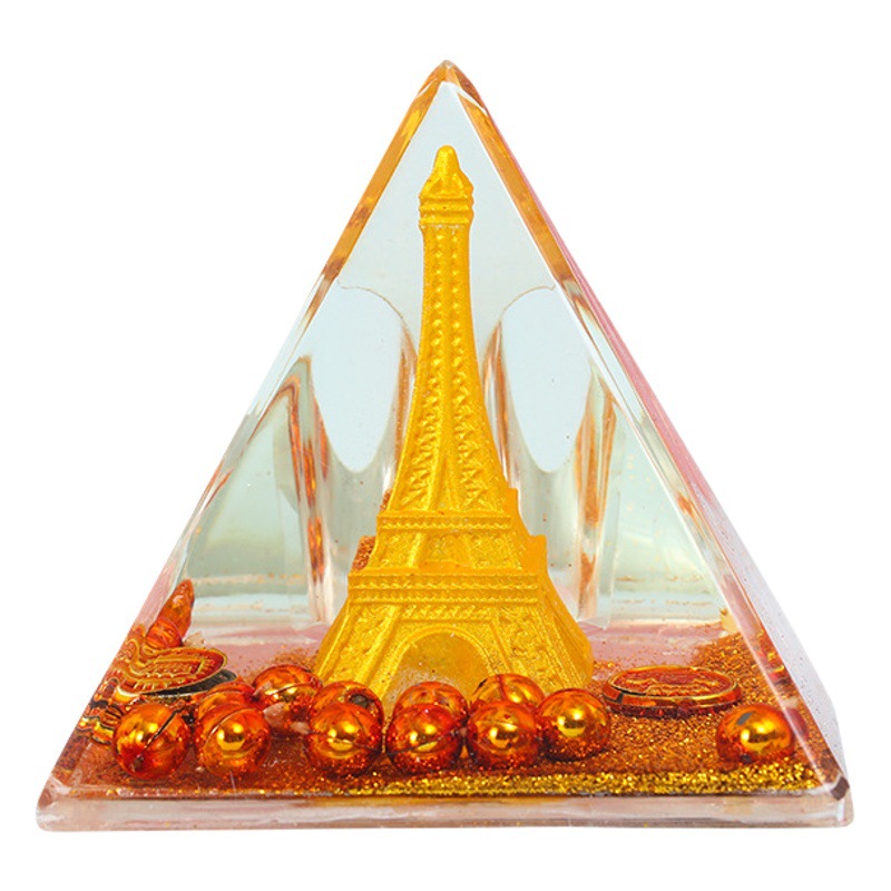 Creative pyramid oil pen insert tower book desktop pen holder classmates teacher boyfriend gift holiday gift