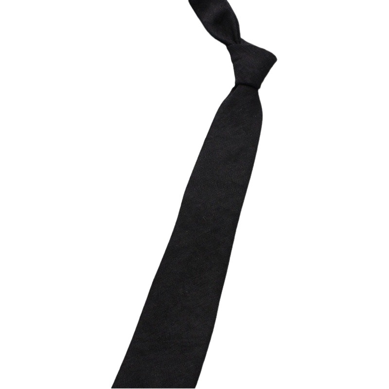 New Korean men's wedding tie daily casual dress professional Korean velvet 7cm tie wholesale spot
