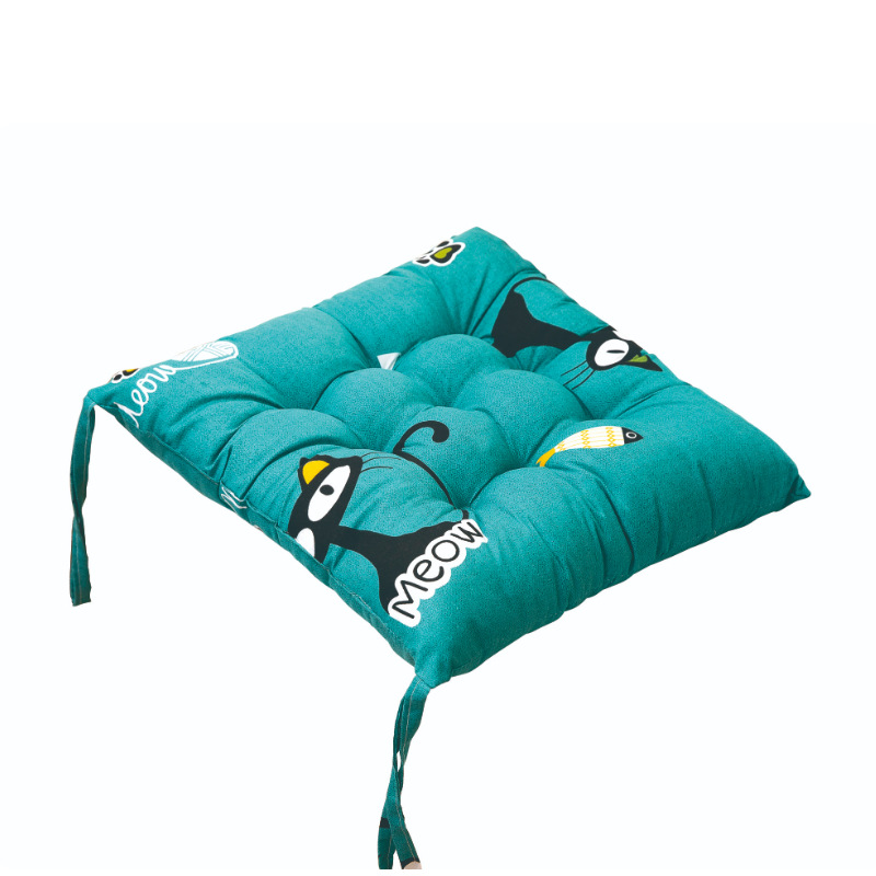 Picture of Four Seasons Cushions Manufacturer Supply Brushed Cloth Casual Cartoon Pastoral Tatami Office Student Beautiful Buttocks Chair Cushions