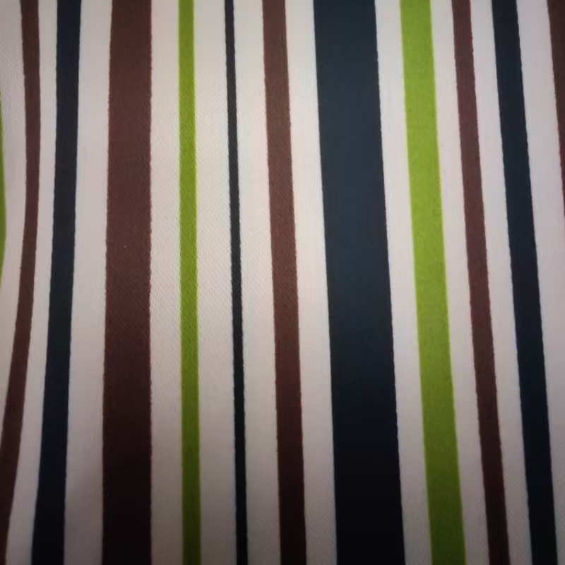 2025 New Satin Striped Foam Oxford Cloth Bag Fabric Handbag Backpack Makeup Briefcase Fabric