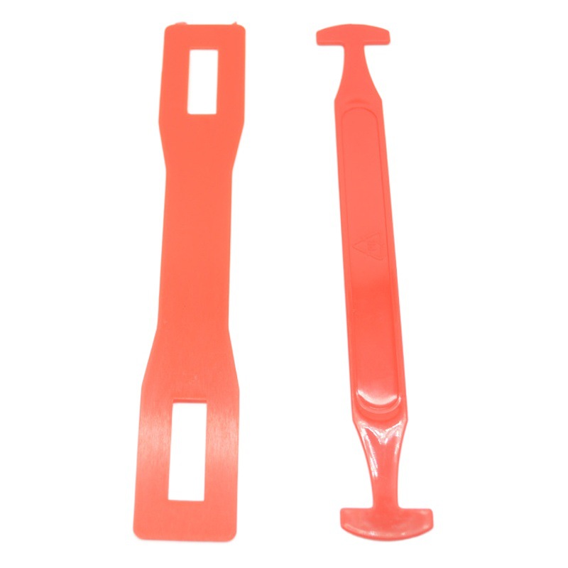 Factory supply carton plastic handle buckle milk box hand strap color box packaging gift box plastic handle strap