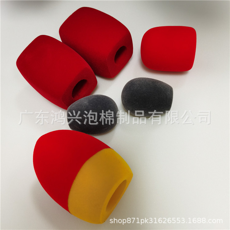 38-80 Shore a Hardness Polyurethane Sleeve Headphone Windproof Mesh Cover Microphone Shockproof Filter Foam