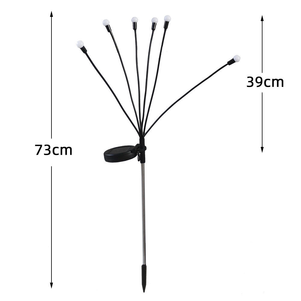 Picture of Outdoor Waterproof Solar Firefly Ground Lamp Atmosphere Lamp Landscape Lamp Lawn Lamp Solar Outdoor Garden Lamp