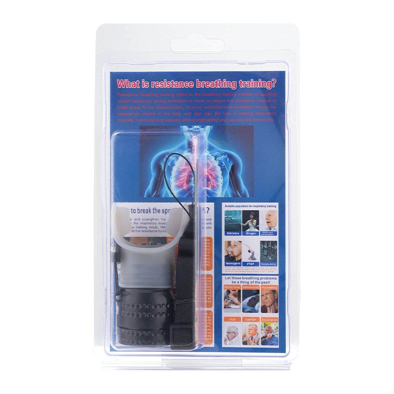 Picture of Cross-border in stock Fitness Trainer Portable Vital Capacity Abdominal Adjustable Resistance Breathing Trainer