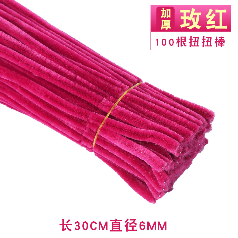 Picture of Thickened Ultra-Dense Twist Rod, Hair Root Strip, Children's DIY DIY Material Pack, Prevents Color Loss and Shedding