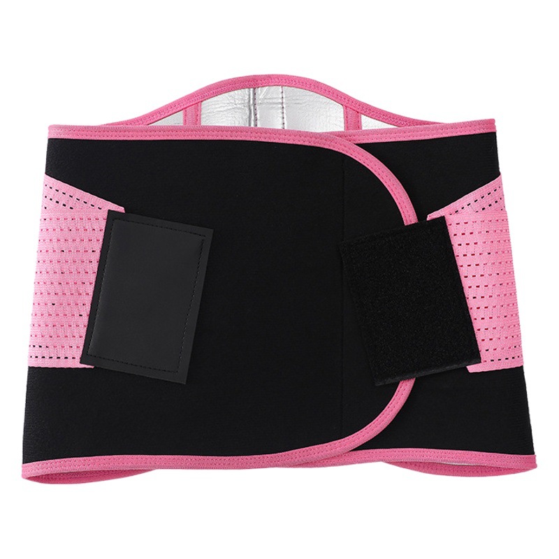 Sports Elastic Plastic Belt, Body-Shaping Zipper, Abdominal Belt, Elastic Body-Shaping Belt, Summer Breathable Belt, High Waist