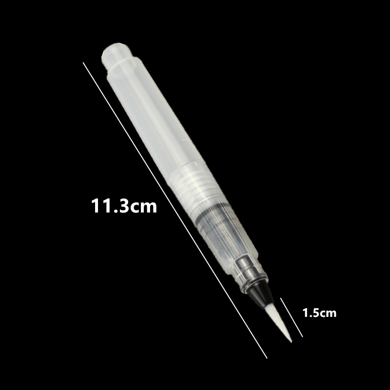 Picture of Solid Watercolor Fountain Pen, Water Filling Painting Brush, Pointed Flat Pen, Water Storage Pen, Water-Soluble Colored Lead Painting Pen