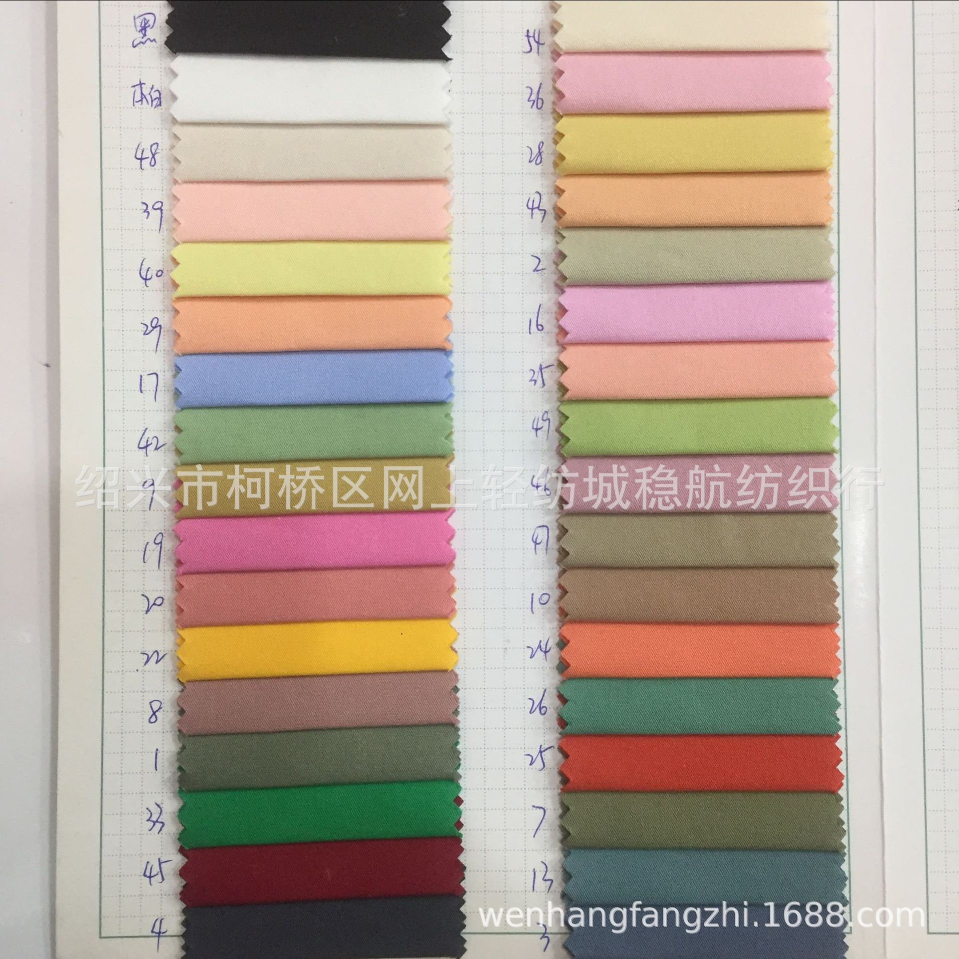 40*21 cotton sand wash thick thin twill clothing fabric children's casual trench coat shirt pants skirt fabric
