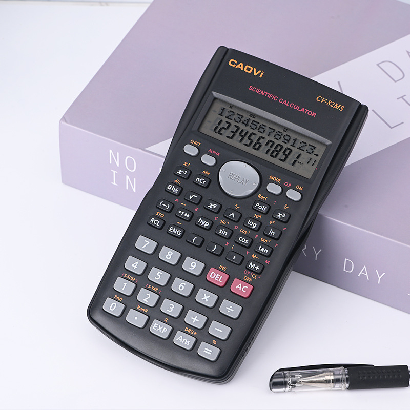 Picture of CV-82MS portable computer function calculator for junior and senior high school students' mathematics examination for senior high school entrance examination
